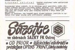 Bulletiny 91 - 92: Opava - Pardubice