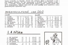 Bulletiny 92 - 93: Opava - Pardubice