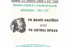 Bulletiny 93 - 94: Havířov - Opava