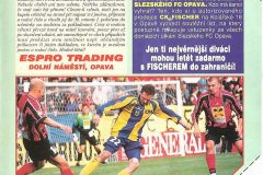 Bulletiny 99 - 00: Opava - Olomouc
