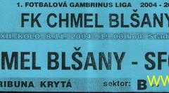 2004 - 2005 12. Blšany - SFC OPAVA