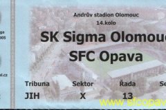 2004 - 2005 14. Sigma Olomouc - SFC OPAVA