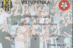 2004 - 2005 17. SFC OPAVA - Sparta