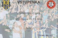 2004 - 2005 19. SFC OPAVA - Brno