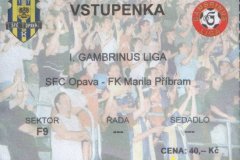 2004 - 2005 30. SFC OPAVA - Příbram